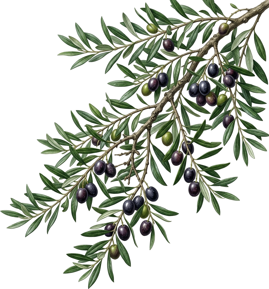 Swaying Olive Branch Right