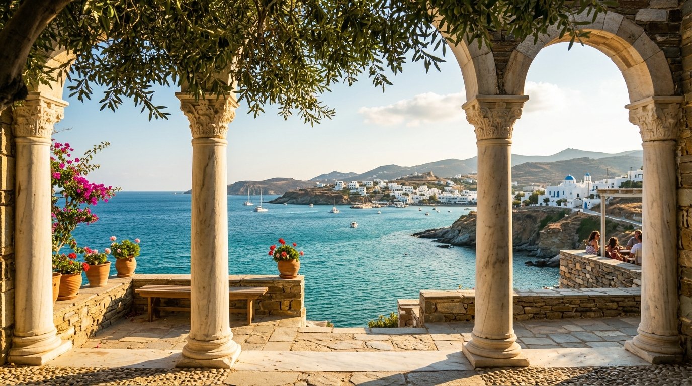 Mediterranean Archway & Coastline